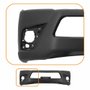 Parachoque Toyota Hilux Srv 2015 2016 2017 2018 Dianteiro Preto Texturizado sem Grade Cabine Simples com Furo para Milha