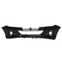 Parachoque Toyota Hilux Srv 2018 2019 2020 Dianteiro Preto Liso sem Grade com Furo para Milha