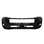 Parachoque Toyota Hilux Srv 2021 2022 2023 Dianteiro Preto Liso sem Grade com Furo para Milha