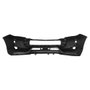 Parachoque Toyota Hilux Srv 2021 2022 2023 Dianteiro Preto Liso sem Grade com Furo para Milha