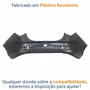 Parachoque Traseiro Fiat Cronos 2017 Até 2023 Com Spoiler Com Furo Sensor