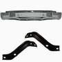 Parachoque Traseiro Ford Ranger 2012 Até 2019 Cromado Sem Furo Sensor