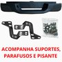 Parachoque Traseiro Gm S10 2012 Até 2022 Sem Furo Preto