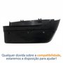Parachoque Traseiro Mitsubishi L-200 Triton 2007 Até 2017 Sem Pisante Lado Direito Passageiro
