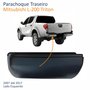 Parachoque Traseiro Mitsubishi L-200 Triton 2007 Até 2017 Sem Pisante Lado Esquerdo Motorista