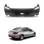 Parachoque Traseiro Peugeot 408 2015 2016 2017 2018 2019 Sedan Sem Sensor