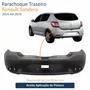 Parachoque Traseiro Renault Sandero 2014 Até 2019