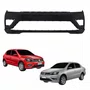 Parachoque Vw Gol Voyage G8 2018 Até 2023 Dianteiro Preto Liso com Furo para Milha