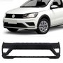 Parachoque Vw Saveiro G7 2016 Até 2020 Vw Saveiro G8 2021 Até 2023 Dianteiro Preto Liso Com Furo para Moldura com Furo para Milha