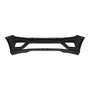 Parachoque Vw Saveiro G7 2016 Até 2020 Vw Saveiro G8 2021 Até 2023 Dianteiro Preto Liso Com Furo para Moldura com Furo para Milha