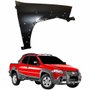Paralama Dianteiro Fiat Strada Adventure Locker 2008 Até 2014 Com Furo Lado Direito Passageiro