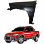 Paralama Dianteiro Fiat Strada Adventure Locker 2008 Até 2014 Com Furo Lado Esquerdo Motorista