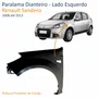 Paralama Dianteiro Renault Sandero 2008 até 2013 Lado Esquerdo Motorista