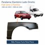 Paralama Fiat Uno Fiorino 1984 até 2003 Sem furo Lado Direito Passageiro