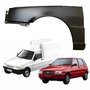 Paralama Fiat Uno Fiorino 1984 até 2003 Sem furo Lado Esquerdo Motorista