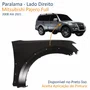Paralama Mitsubishi Pajero Full 2008 Até 2021 Lado Direito Passageiro