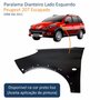 Paralama Peugeot 207 Escapade 2008 Até 2012 Lado Esquerdo Motorista