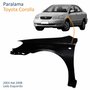 Paralama Toyota Corolla 2003 Até 2008 Lado Esquerdo Motorista