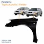 Paralama Toyota Corolla Fielder 2003 Até 2008 Lado Esquerdo Motorista