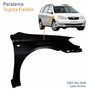 Paralama Toyota Filder 2003 Até 2008 Lado Direito Passageiro
