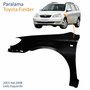 Paralama Toyota Filder 2003 Até 2008 Lado Esquerdo Motorista