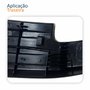 Pisante Para-choque Traseiro Hilux Srv 2016 2017 2018 2019 Lado Esquerdo Motorista
