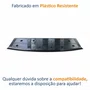 Pisante Traseiro Parachoque Central Gm S-10 Pitbull 2001 Até 2012