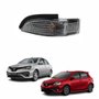 Pisca Retrovisor Toyota Etios Hatch Sedan 2012 Até 2023 Lado Esquerdo Motorista