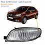 Pisca do Retrovisor Renault Logan 2014 até 2023 Lado Esquerdo Motorista