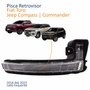 Pisca Retrovisor Fiat Toro 2016 Até 2023 Jeep Compass Commander 2016 Até 2023 Lado Esquerdo Motorista