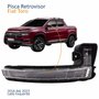 Pisca Retrovisor Fiat Toro 2016 Até 2023 Lado Esquerdo Motorista