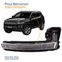 Pisca Retrovisor Jeep Compass 2016 Até 2023 Lado Esquerdo Motorista