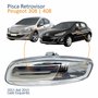 Pisca Retrovisor Peugeot 308 408 2011 2012 2013 2014 2015 Lado Esquerdo Motorista