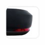 Ponteira do Parachoque Vw Saveiro G7 2017 Até 2022 Traseiro Lado Esquerdo Preto Liso Parcial Texturizado com Furo Refletor sem Furo para Sensor