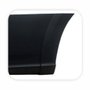 Ponteira do Parachoque Vw Saveiro Robust G7 2017 Até 2022 Traseiro Lado Direito Preto Texturizado com Refletor sem Furo para Sensor