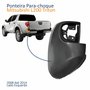 Ponteira Parachoque Traseiro Mitsubishi L200 Triton 2008 Até 2014 Sem Refletor Lado Esquerdo Motorista