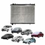 Radiador Citroen C4 C4 Pallas Grand Picasso 2006 Até 2016 Peugeot 307 308 407 408 2005 Até 2016 Com Ar Condicionado Automatico Mecânico