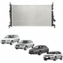 Radiador Ford Focus 2008 até 2013 Volvo C30 2006 até 2012 Volvo S40 2003 até 2012 Volvo V50 2003 até 2012 com Ar Condicionado Mecânico e Automático