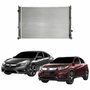 Radiador Honda Civic 2016 Até 2019 Hr-v 2019 Até 2021 Com Ar Condicionado Automático E Mecânico