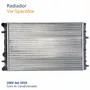 Radiador Vw Spacefox 2006 Até 2018 Com Ar Condicionado Mecânico