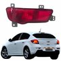 Refletor Traseiro Parachoque Gm Cruze Hatch 2011 Até 2016 Vermelho Cristal Lado Esquerdo Motorista