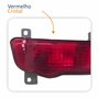 Refletor Traseiro Parachoque Gm Cruze Hatch 2011 Até 2016 Vermelho Cristal Lado Esquerdo Motorista