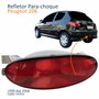 Refletor Parachoque Traseiro Peugeot 206 1999 Até 2008 Lado Único