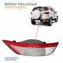 Refletor Traseiro Parachoque Ford Ecosport 2013 2014 2015 2016 Com Luz De Ré Lado Direito Passageiro