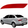 Refletor Traseiro Parachoque Fiat Gran Siena 2012 Até 2019 Lado Esquerdo Motorista