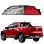 Refletor Traseiro Parachoque Fiat Toro 2015 Até 2020 Lado Esquerdo Motorista