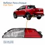 Refletor Traseiro Parachoque Fiat Toro 2015 Até 2020 Lado Esquerdo Motorista