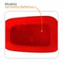 Refletor Traseiro Parachoque Fiat Uno Vivace Way 2011 2012 2013 2014 Lado Esquerdo Motorista
