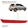 Refletor Parachoque Traseiro Hyundai Hb20 2016 2017 2018 2019 Lado Direito Passageiro
