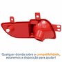 Refletor Traseiro Parachoque Peugeot 207 Hatch 2008 Até 2013 Lado Direito Passageiro